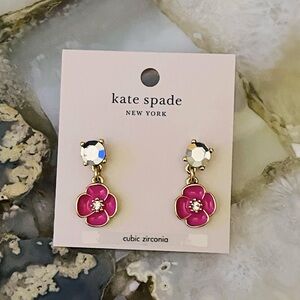 Kate Spade flower 🌺 earrings